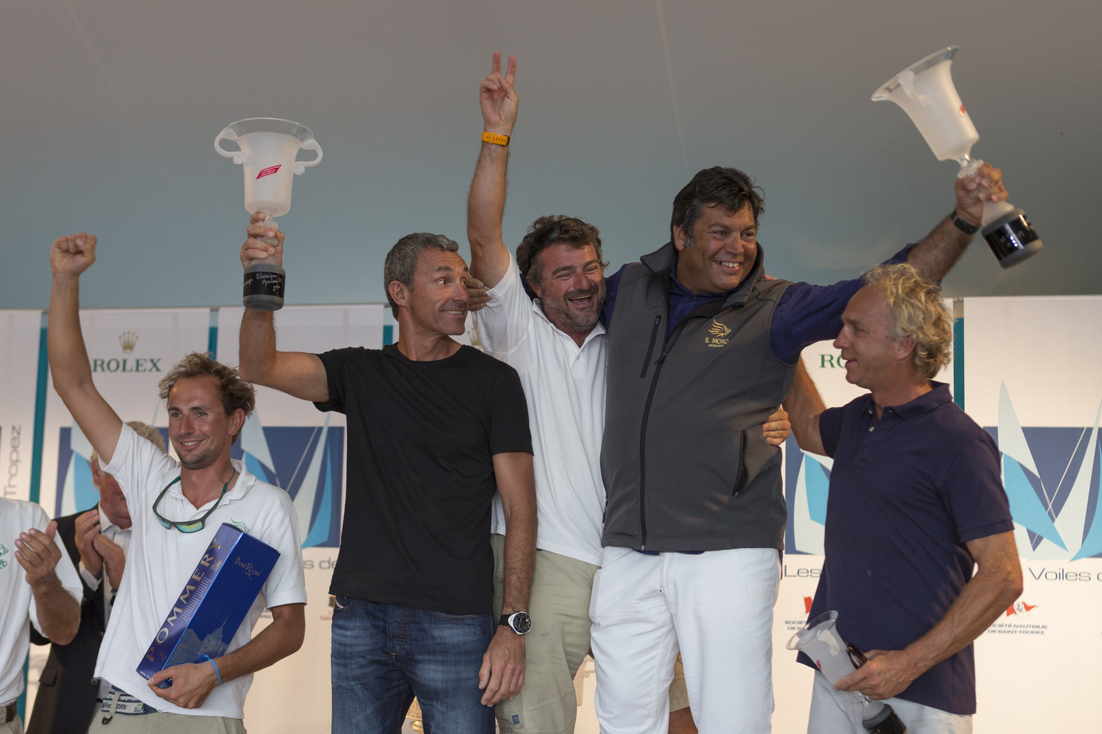 05 10 2014, Saint-Tropez (FRA,83), Voiles de Saint-Tropez 2014, Day 8, Prizegiving 05 10 2014, Saint-Tropez (FRA,83), Voiles de Saint-Tropez 2014, Day 8, Prizegiving