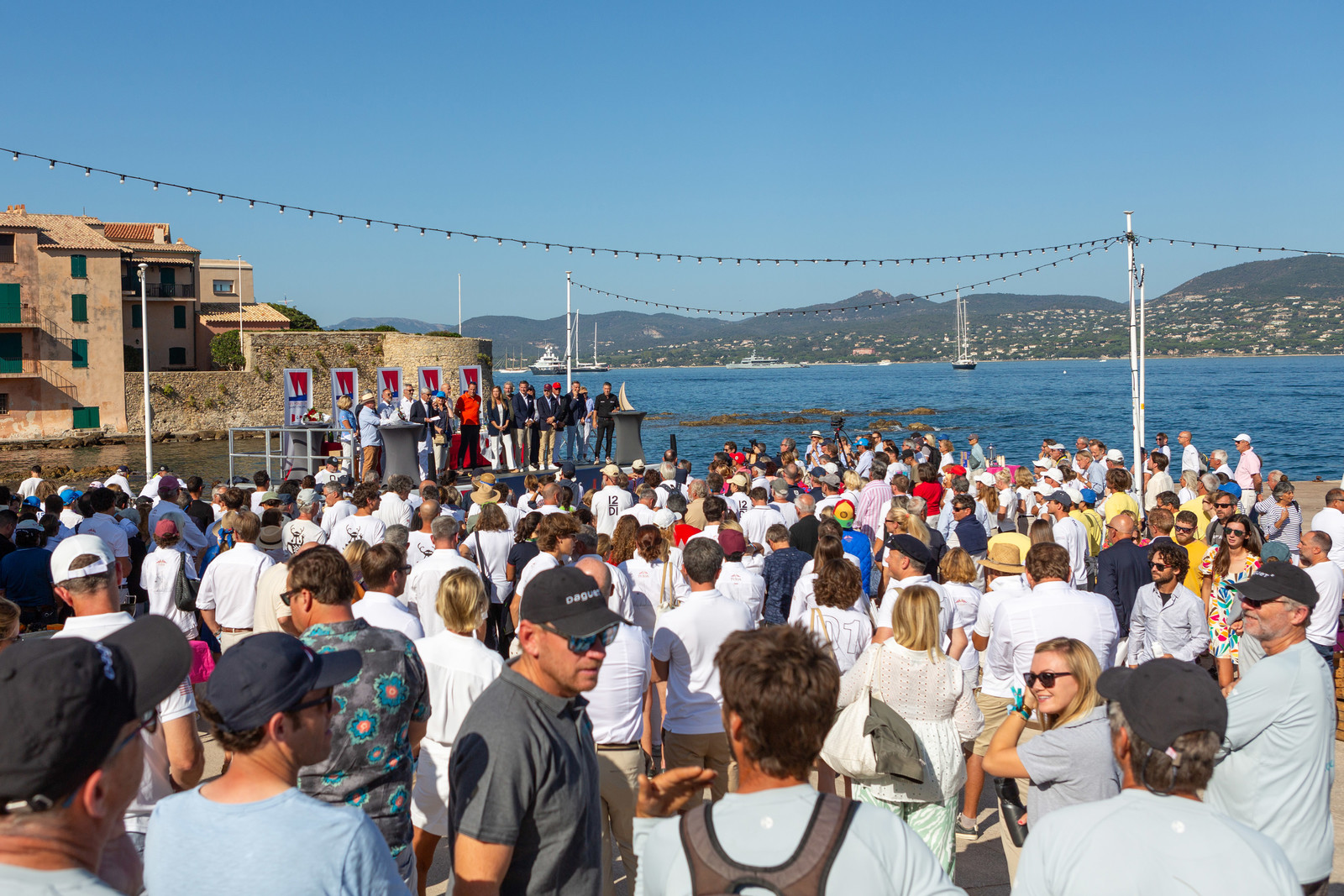 08 10 2023, Saint-Tropez (FRA,83), Les Voiles de Saint-Tropez 2023, Prizegiving classics and moderns