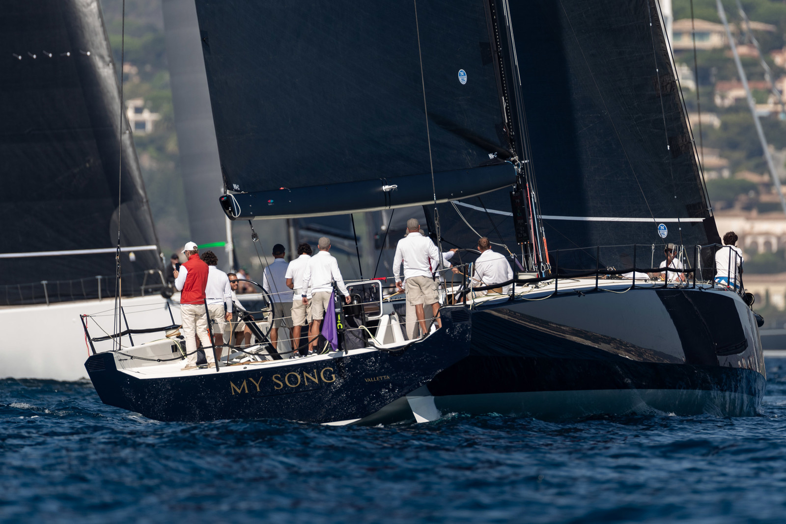 30 09 2023, Saint-Tropez (FRA,83), Les Voiles de Saint-Tropez 2023, Race day 1 for Maxi Yachts 30 09 2023, Saint-Tropez (FRA,83), Les Voiles de Saint-Tropez 2023, Race day 1 for Maxi Yachts