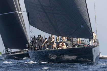 04 10 2022, Saint-Tropez (FRA,83), Voiles de Saint-Tropez 2022, Semaine 2 réservée aux maxis,  race 1