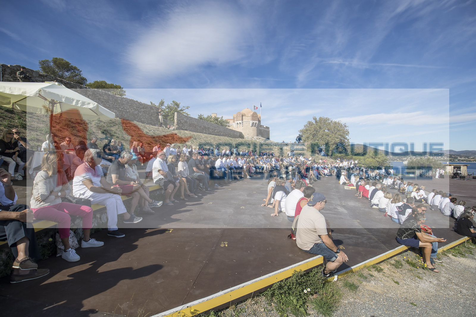 06 10 2017, Saint-Tropez (FRA,83), Les Voiles de Saint-Tropez 2017, jour , Remise des prix