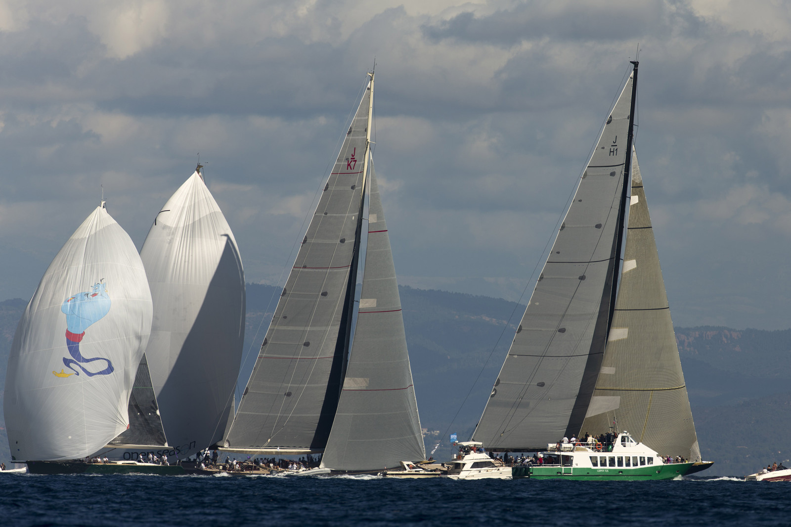 30 09 2013 - Saint-Tropez (FRA,83) -  Les Voiles de Saint-Tropez 2013 - Day 1 - Wally Yachts and J Class