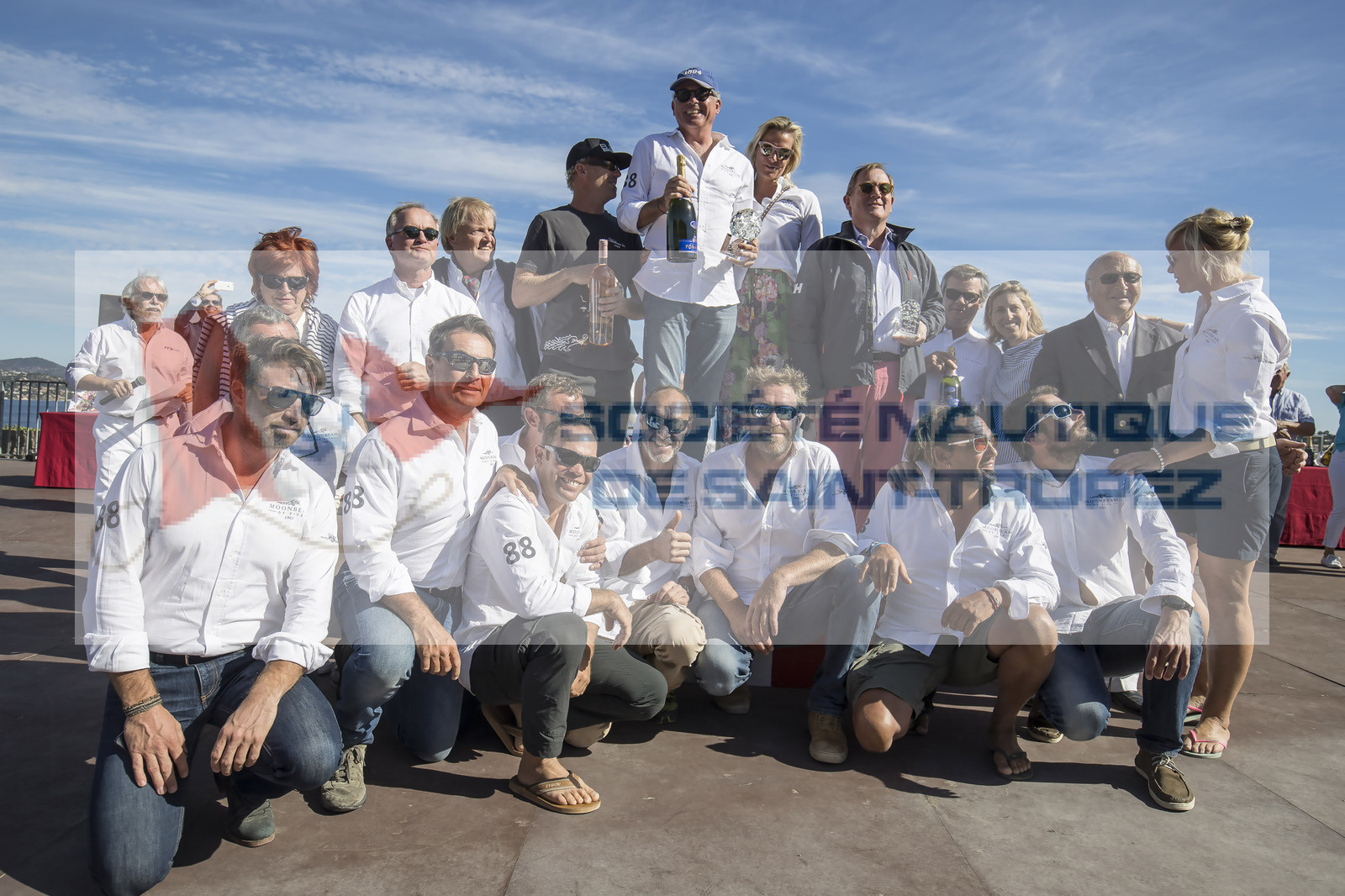 06 10 2017, Saint-Tropez (FRA,83), Les Voiles de Saint-Tropez 2017, jour , Remise des prix