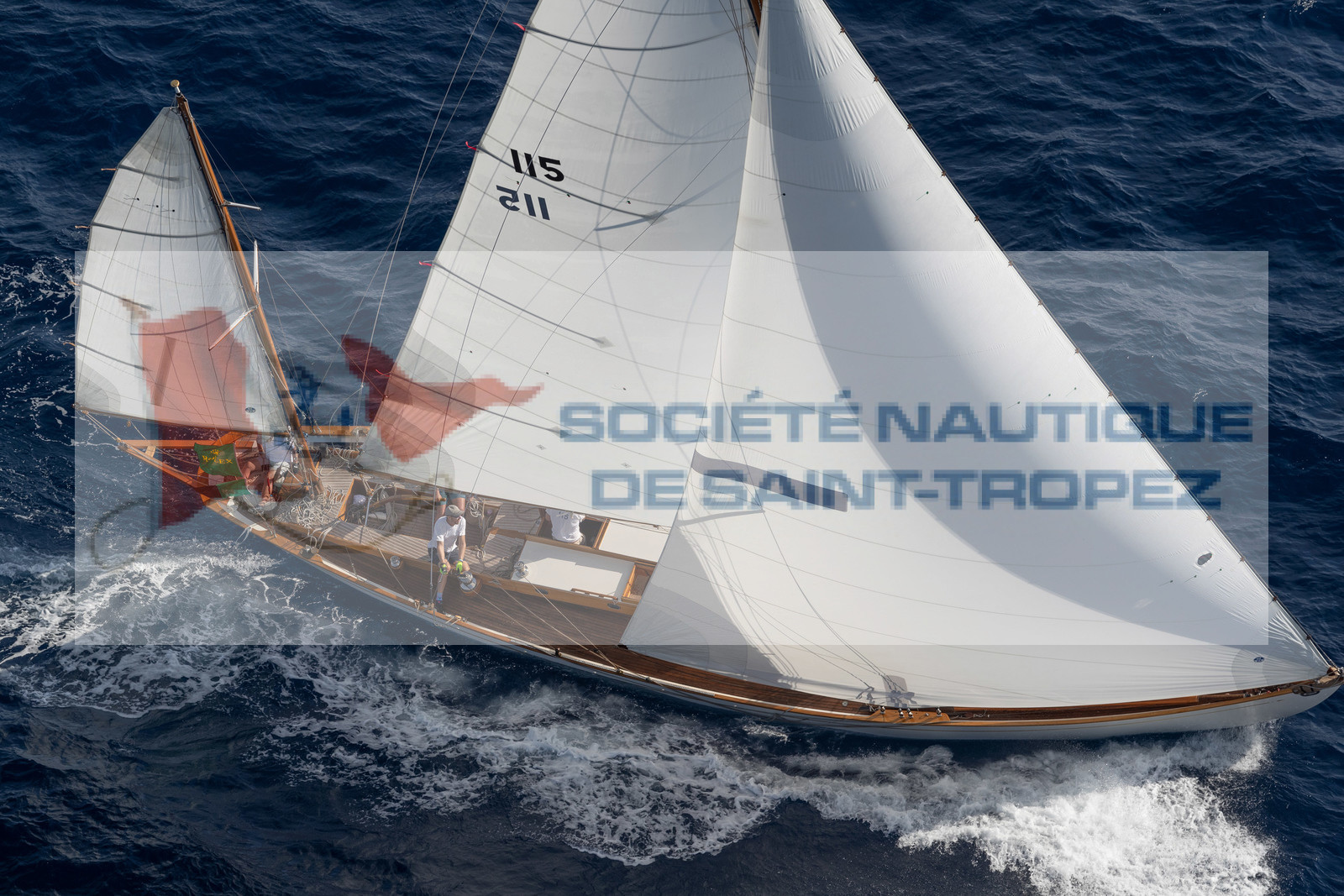 03 10 2023, Saint-Tropez (FRA,83), Les Voiles de Saint-Tropez 2023, Race Day 3, Trophée Rolex, Stormy Weather