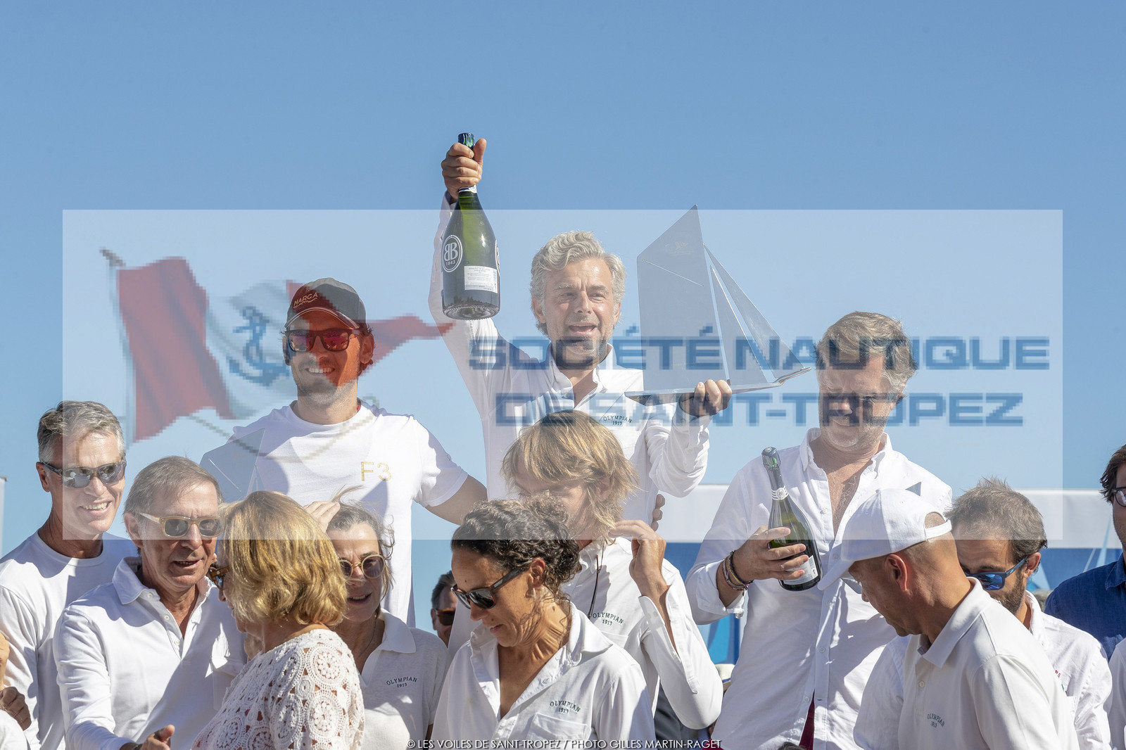 06 10 2019, Saint-Tropez (FRA,83), Les Voiles de Saint-Tropez 2019, day 7, prizegiving 06 10 2019, Saint-Tropez (FRA,83), Les Voiles de Saint-Tropez 2019, day 7, prizegiving
