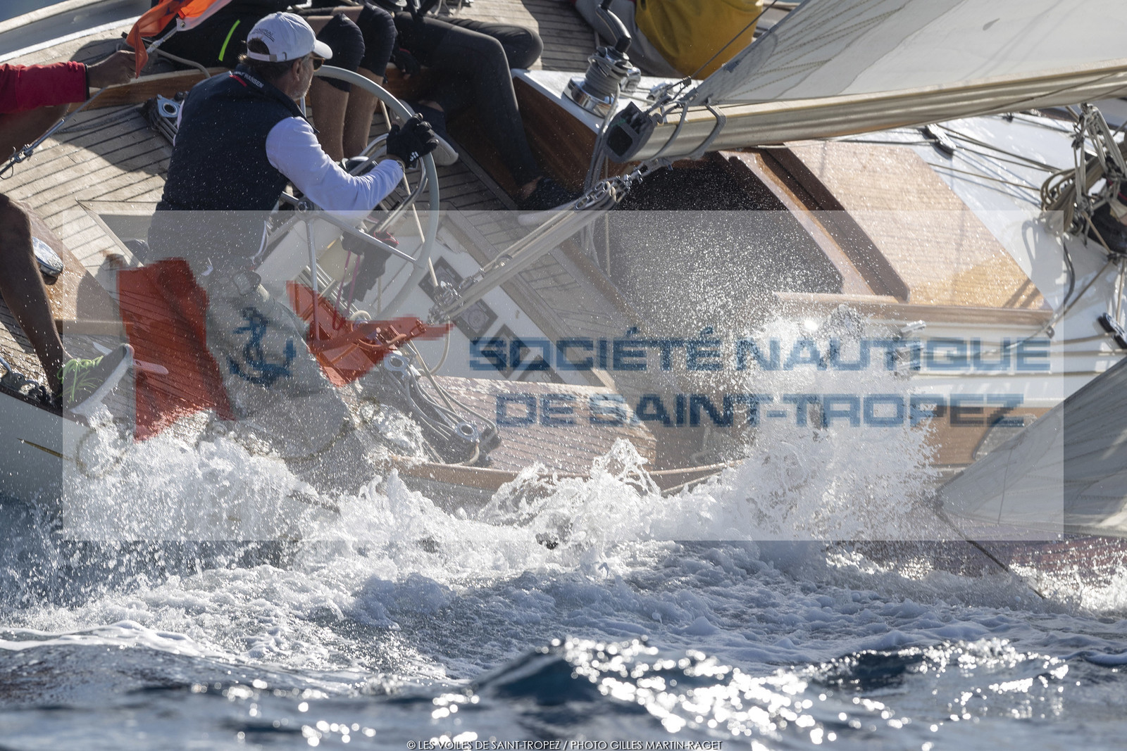 25 09 2022, Saint-Tropez (FRA, 83), Les Voiles de Saint-Tropez 2022, Arrivée des bateaux et de la Coupe d'Automne du Yacht Club de France, Oiseau de Feu 25 09 2022, Saint-Tropez (FRA, 83), Les Voiles de Saint-Tropez 2022, Arrivée des bateaux et de la Coupe d'Automne du Yacht Club de France, Oiseau de Feu