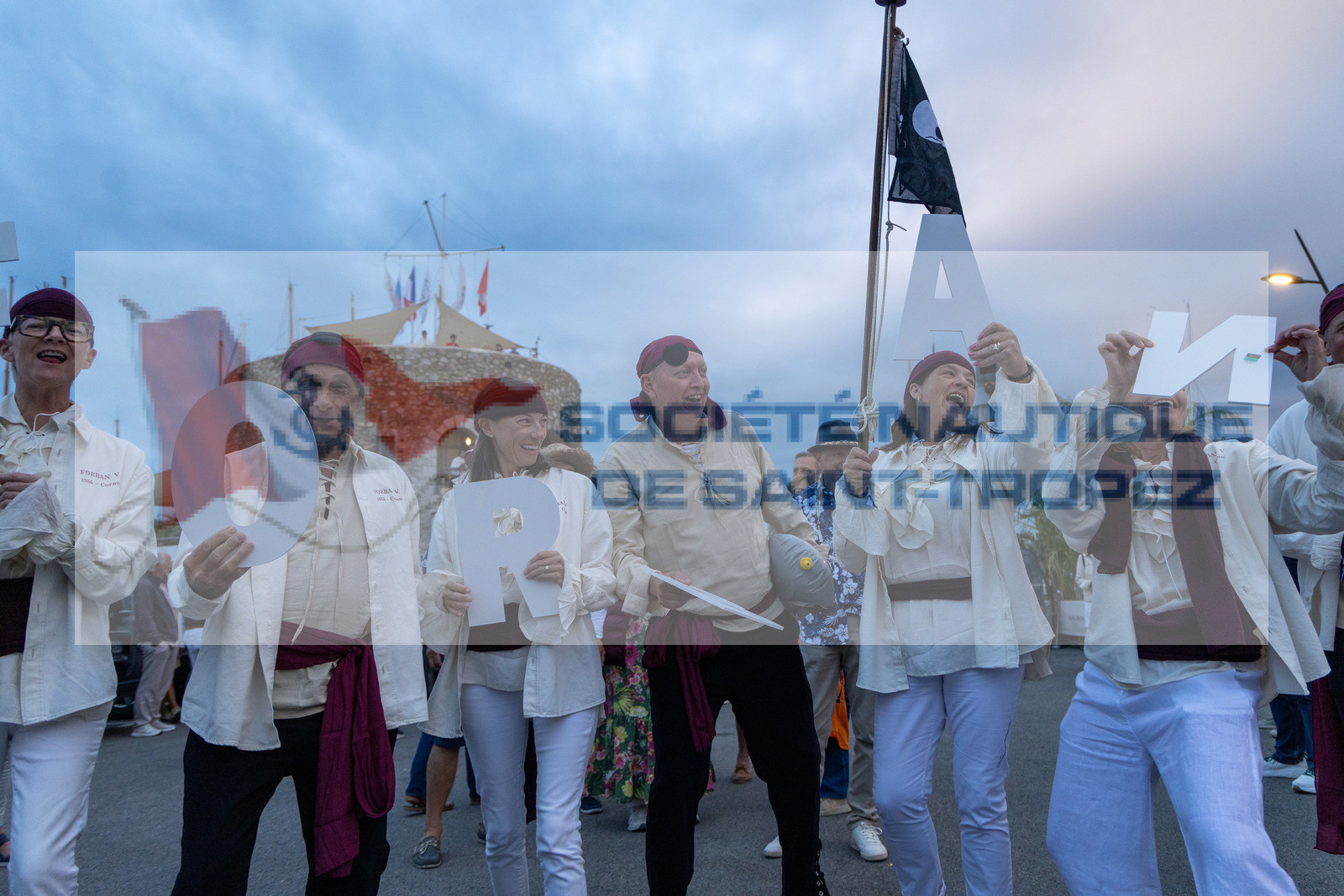 02 10 2025, Saint-Tropez (FRA), Les Voiles de SAint-Tropez 2025, Défilé des équipages