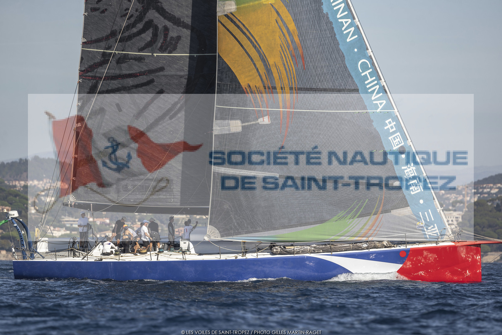 04 10 2022, Saint-Tropez (FRA,83), Voiles de Saint-Tropez 2022, Semaine 2 réservée aux maxis,  race 1