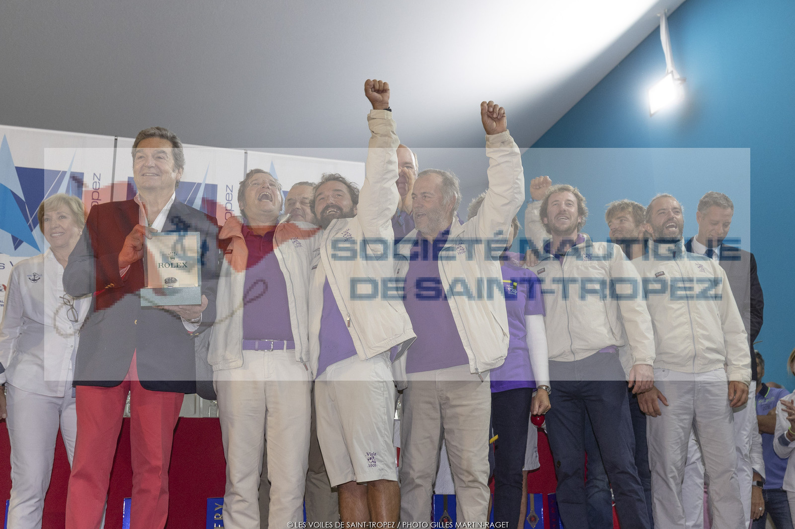 7 10 2018 Saint-Tropez (FRA,83), LEs Voiles de Saint-Tropez 2018, jour 8, prize giving 7 10 2018 Saint-Tropez (FRA,83), LEs Voiles de Saint-Tropez 2018, jour 8, prize giving