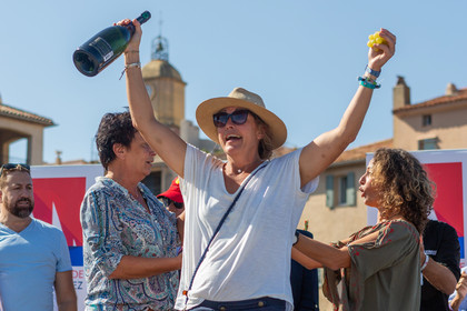 08 10 2023, Saint-Tropez (FRA,83), Les Voiles de Saint-Tropez 2023, Prizegiving classics and moderns