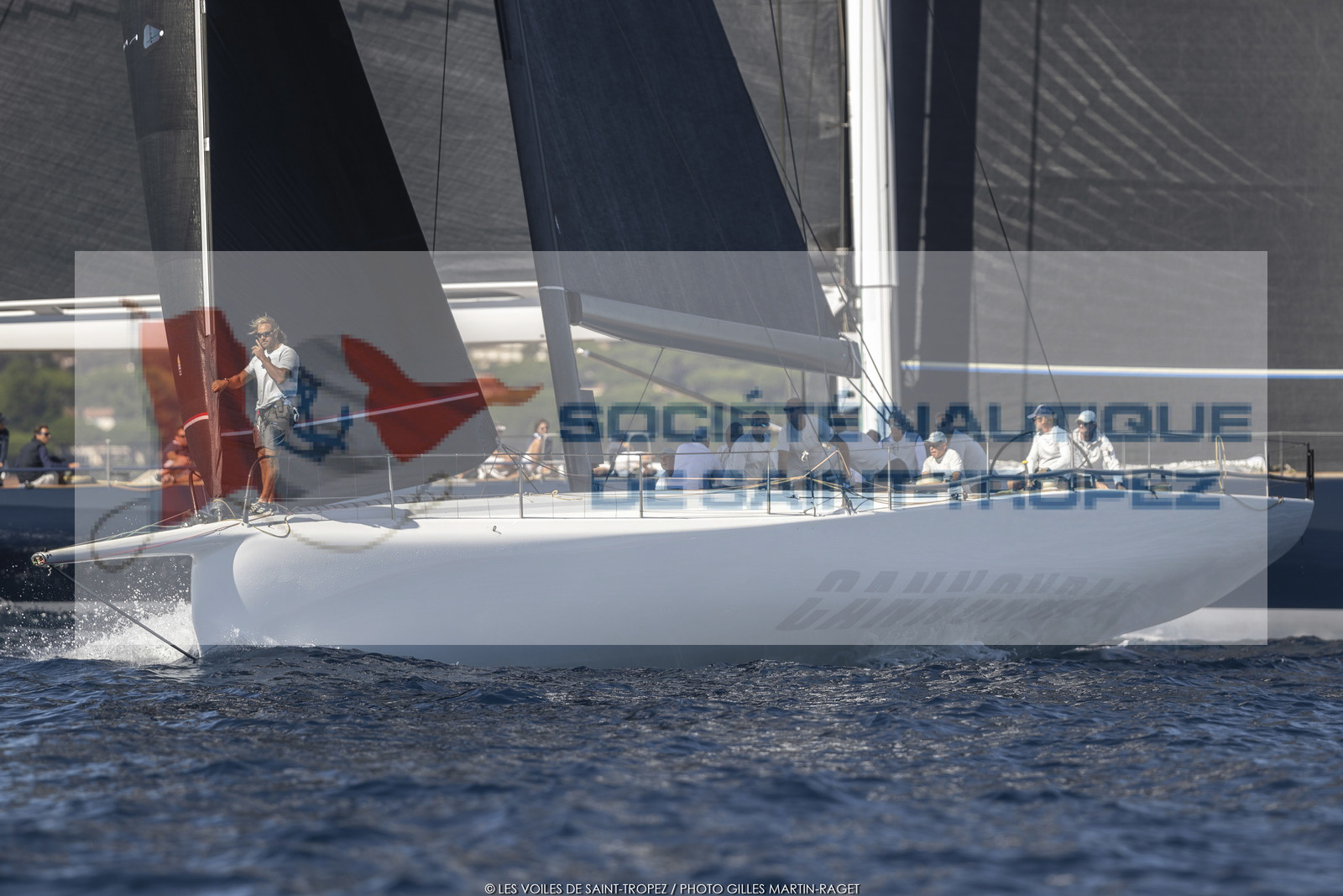 04 10 2022, Saint-Tropez (FRA,83), Voiles de Saint-Tropez 2022, Semaine 2 réservée aux maxis,  race 1