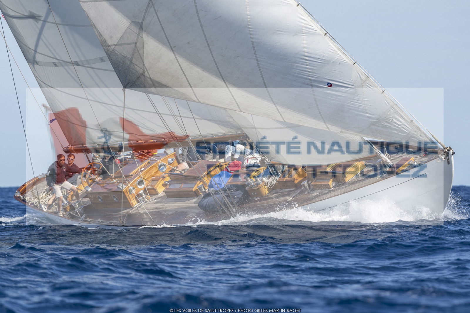 25 09 2022, Saint-Tropez (FRA, 83), Les Voiles de Saint-Tropez 2022, Arrivée des bateaux et de la Coupe d'Automne du Yacht Club de France, Oiseau de Feu 25 09 2022, Saint-Tropez (FRA, 83), Les Voiles de Saint-Tropez 2022, Arrivée des bateaux et de la Coupe d'Automne du Yacht Club de France, Oiseau de Feu