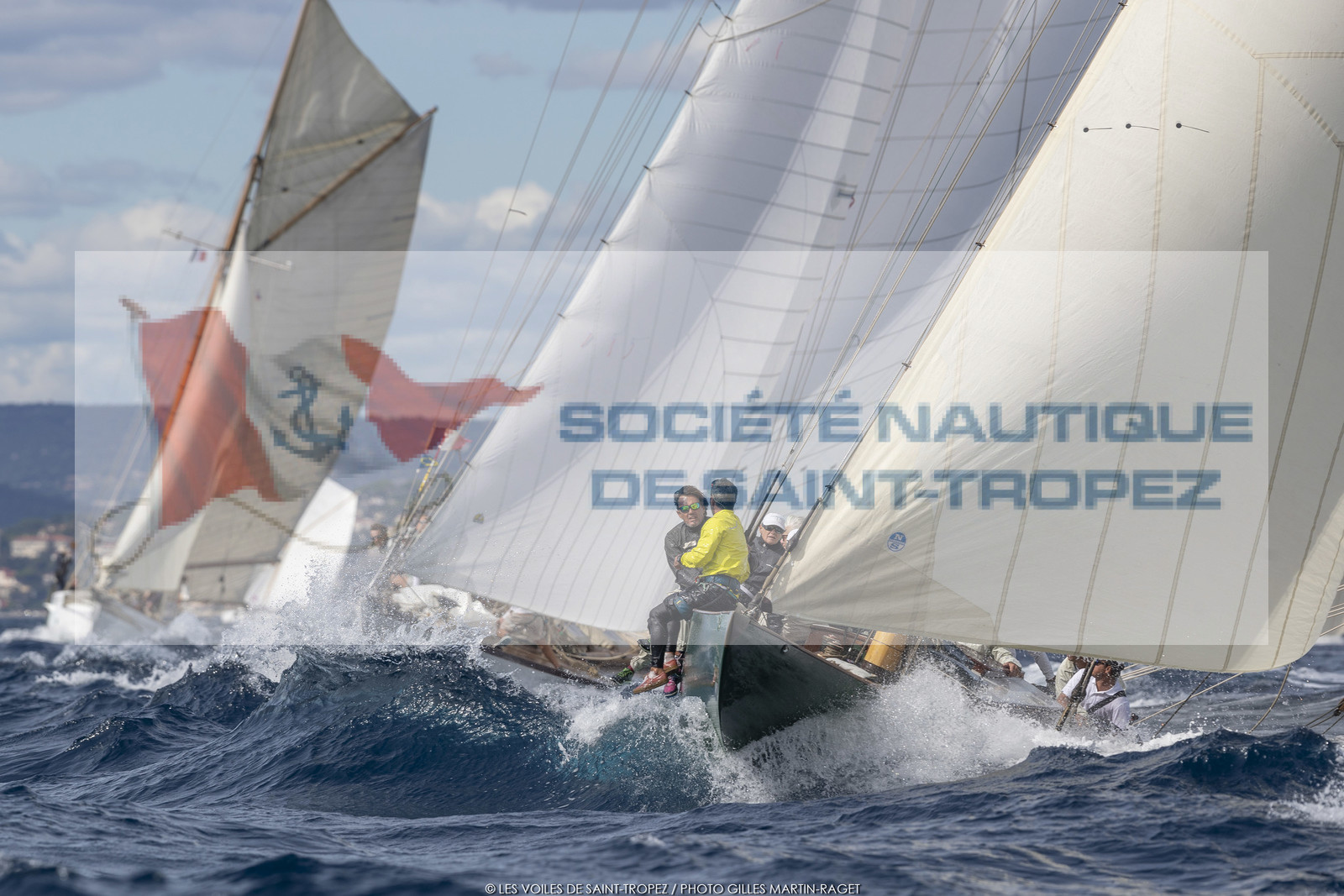 29  2022, Saint-Tropez (FRA,83), Les Voiles de Saint-Tropez 2022, journée des défis, course de centenaires