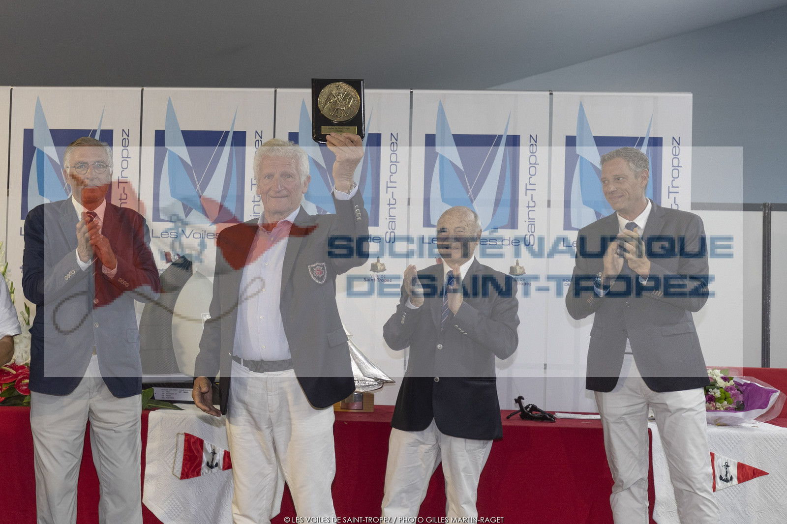 7 10 2018 Saint-Tropez (FRA,83), LEs Voiles de Saint-Tropez 2018, jour 8, prize giving