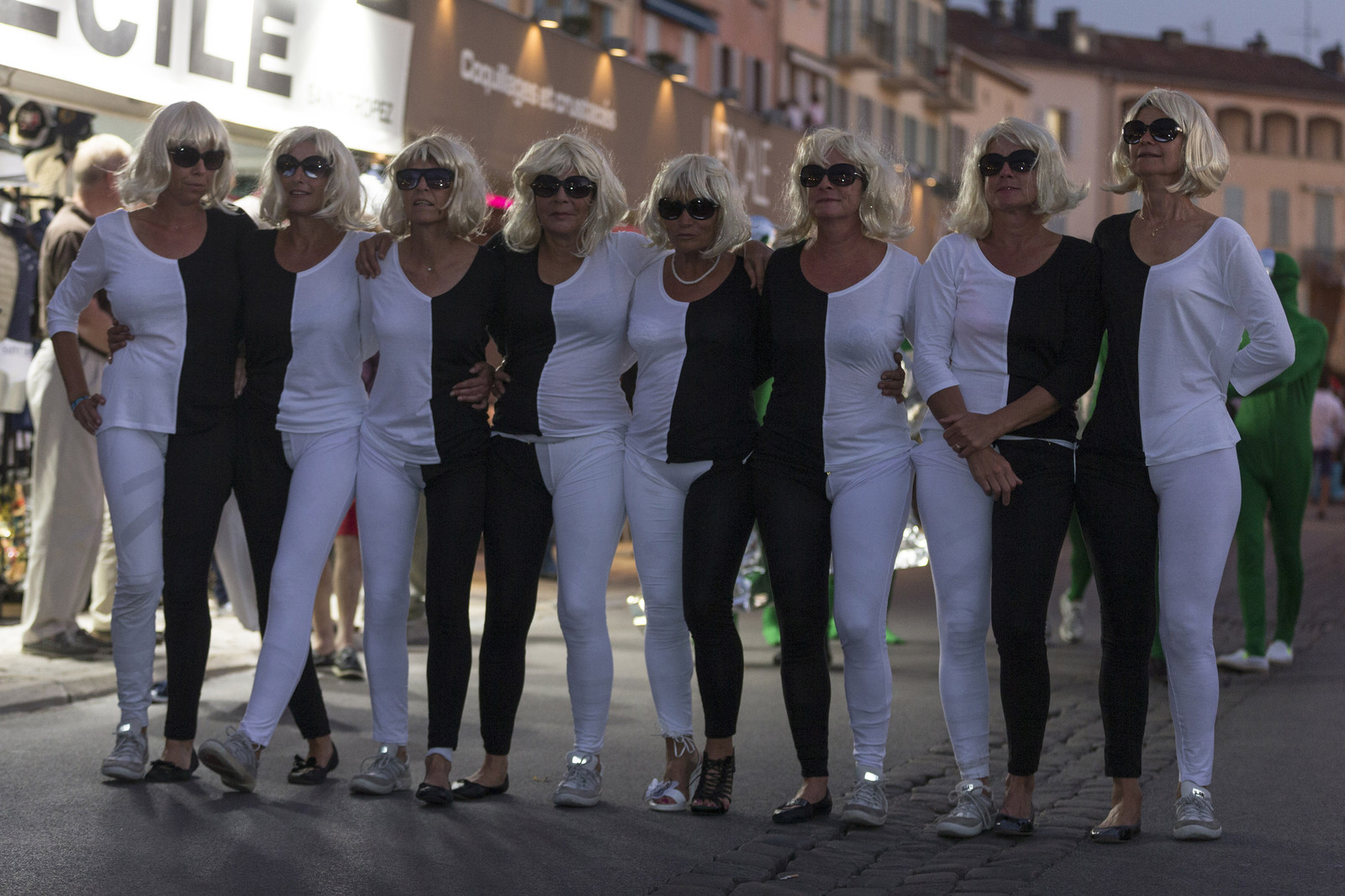02 10 2014, Saint-Tropez (FRA,83), Voiles de Saint-Tropez 2014, Day 4, défilé des équipages   crew parade 02 10 2014, Saint-Tropez (FRA,83), Voiles de Saint-Tropez 2014, Day 4, défilé des équipages   crew parade