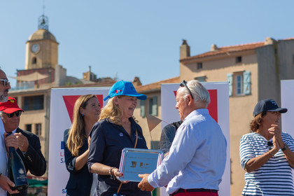08 10 2023, Saint-Tropez (FRA,83), Les Voiles de Saint-Tropez 2023, Prizegiving classics and moderns