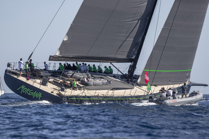 04 10 2022, Saint-Tropez (FRA,83), Voiles de Saint-Tropez 2022, Semaine 2 réservée aux maxis,  race 1