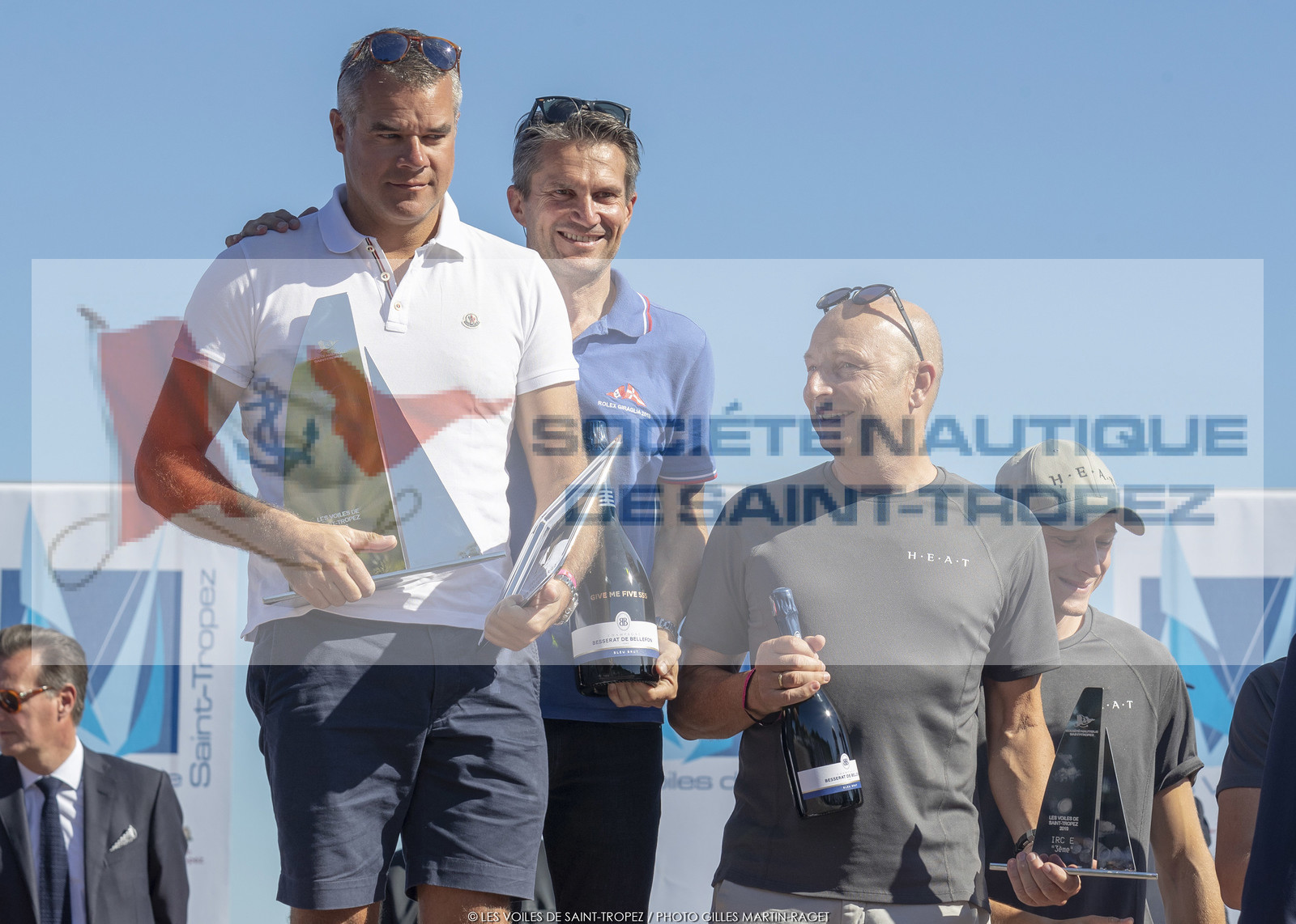 06 10 2019, Saint-Tropez (FRA,83), Les Voiles de Saint-Tropez 2019, day 7, prizegiving 06 10 2019, Saint-Tropez (FRA,83), Les Voiles de Saint-Tropez 2019, day 7, prizegiving
