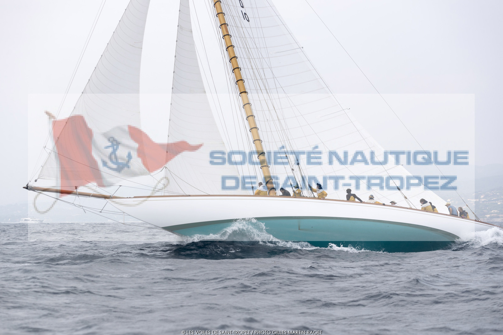 01 10 2017, Saint-Tropez (FRA,83), Les Voiles de Saint-Tropez 2017, Entrainements libres et arrivée de la Coupe du Yacht Club de France