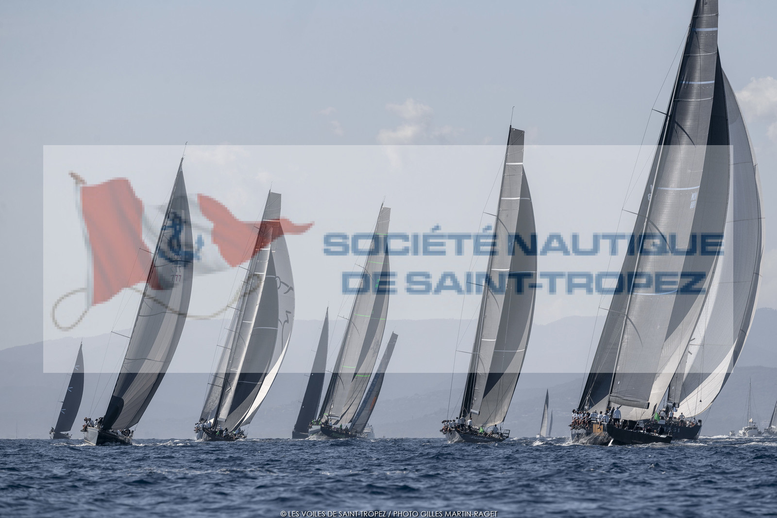 04 10 2022, Saint-Tropez (FRA,83), Voiles de Saint-Tropez 2022, Semaine 2 réservée aux maxis,  race 1