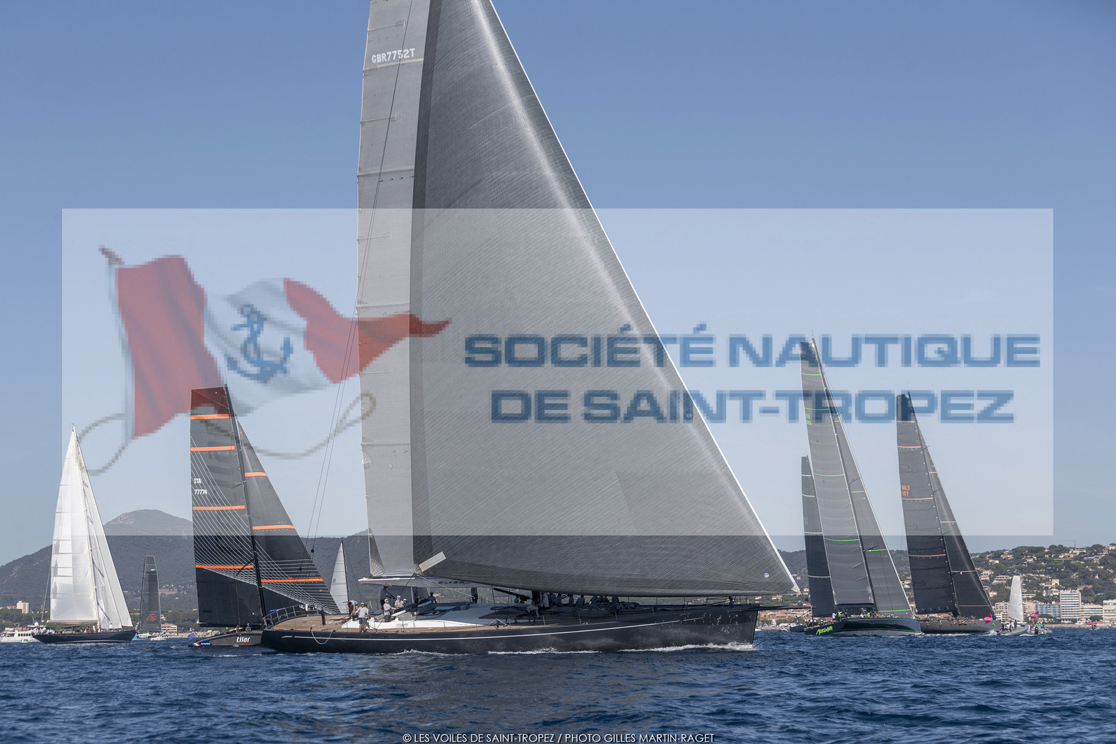04 10 2022, Saint-Tropez (FRA,83), Voiles de Saint-Tropez 2022, Semaine 2 réservée aux maxis,  race 1