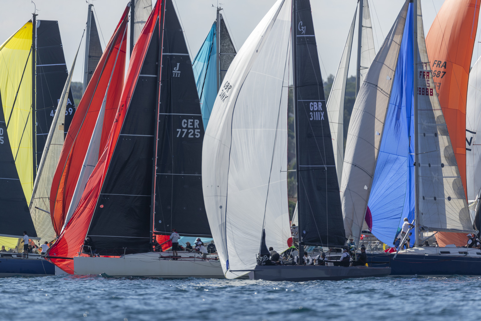 26 09 2022, Saint-Tropez (FRA,83), Voiles de Saint-Tropez 2022, Premier jour de course pour les IRC - ENtraînements pour les classiques 26 09 2022, Saint-Tropez (FRA,83), Voiles de Saint-Tropez 2022, Premier jour de course pour les IRC - ENtraînements pour les classiques