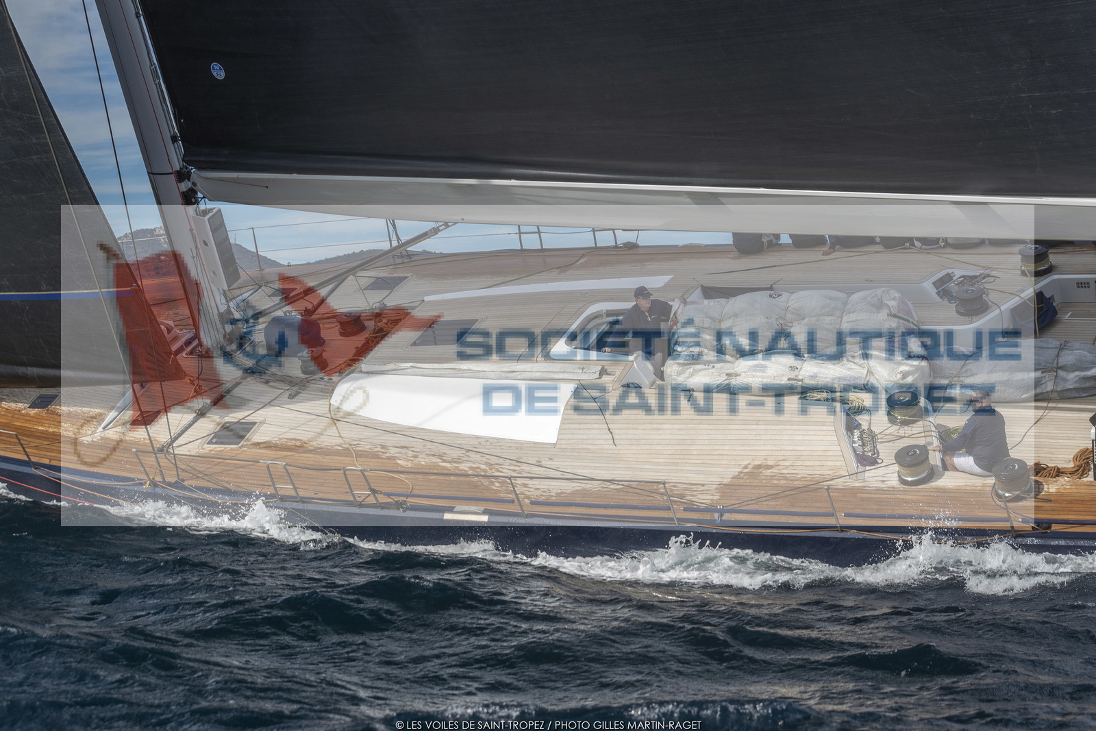 02 10 2022, Saint-Tropez (FRA,83), Voiles de Saint-Tropez 2022,  entraînement des maxis