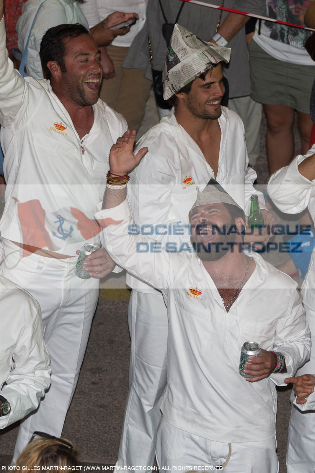 29 09 2016, Saint-Tropez (FRA,83), Voiles de Saint-Tropez 2016, Challenge Day, Crew parade 29 09 2016, Saint-Tropez (FRA,83), Voiles de Saint-Tropez 2016, Challenge Day, Crew parade