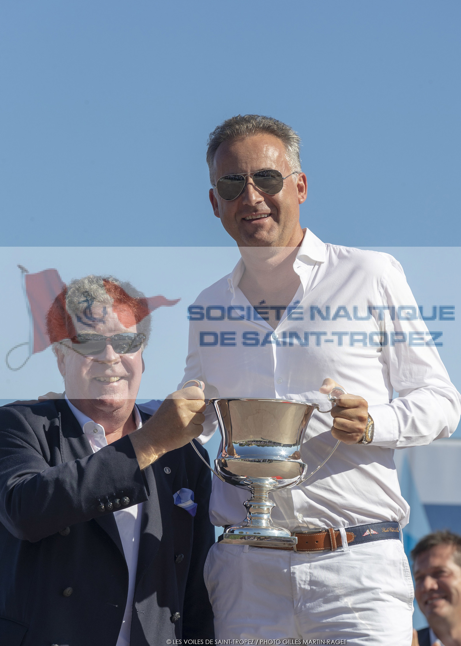 06 10 2019, Saint-Tropez (FRA,83), Les Voiles de Saint-Tropez 2019, day 7, prizegiving 06 10 2019, Saint-Tropez (FRA,83), Les Voiles de Saint-Tropez 2019, day 7, prizegiving