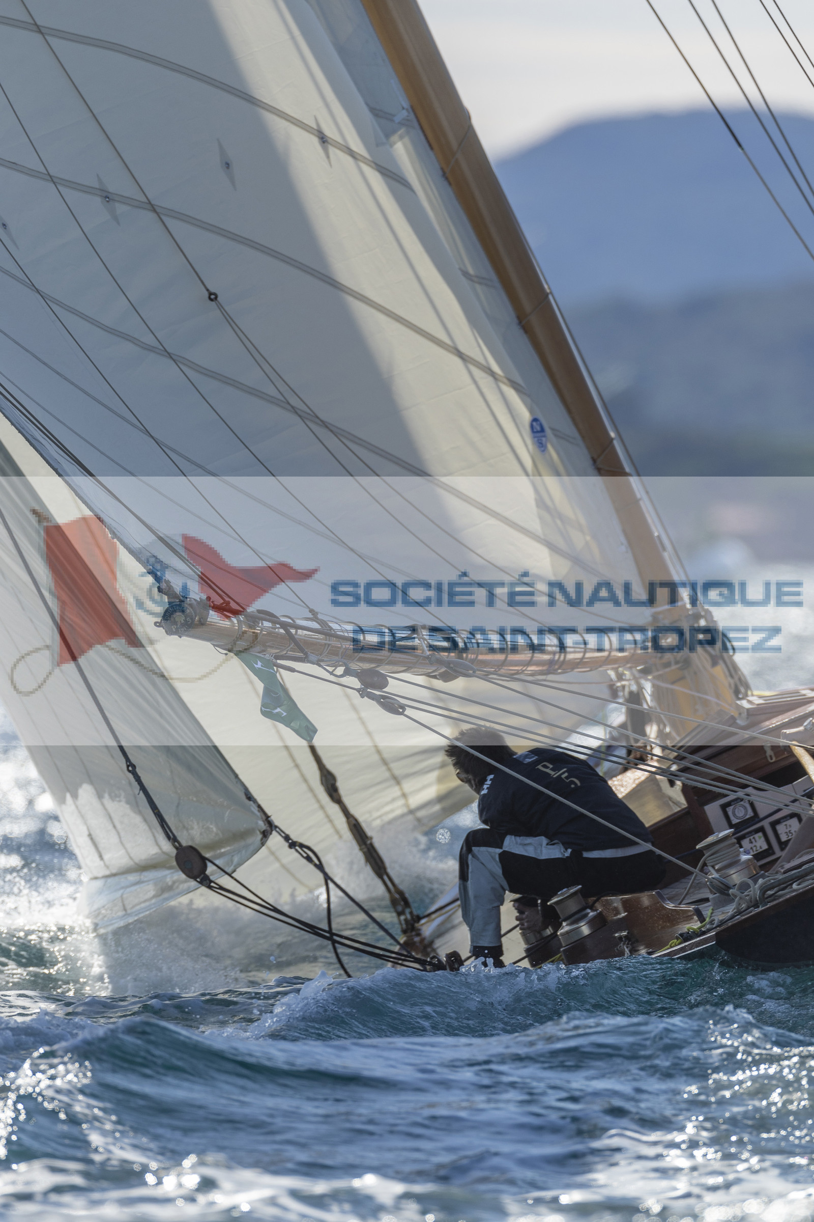 26 09 2020, Saint-Tropez (FRA,83), Les Voiles de Saint-Tropez 2020, Day 1, Training, Finish Yacht Club de France Cup Cannes - Saint-Tropez