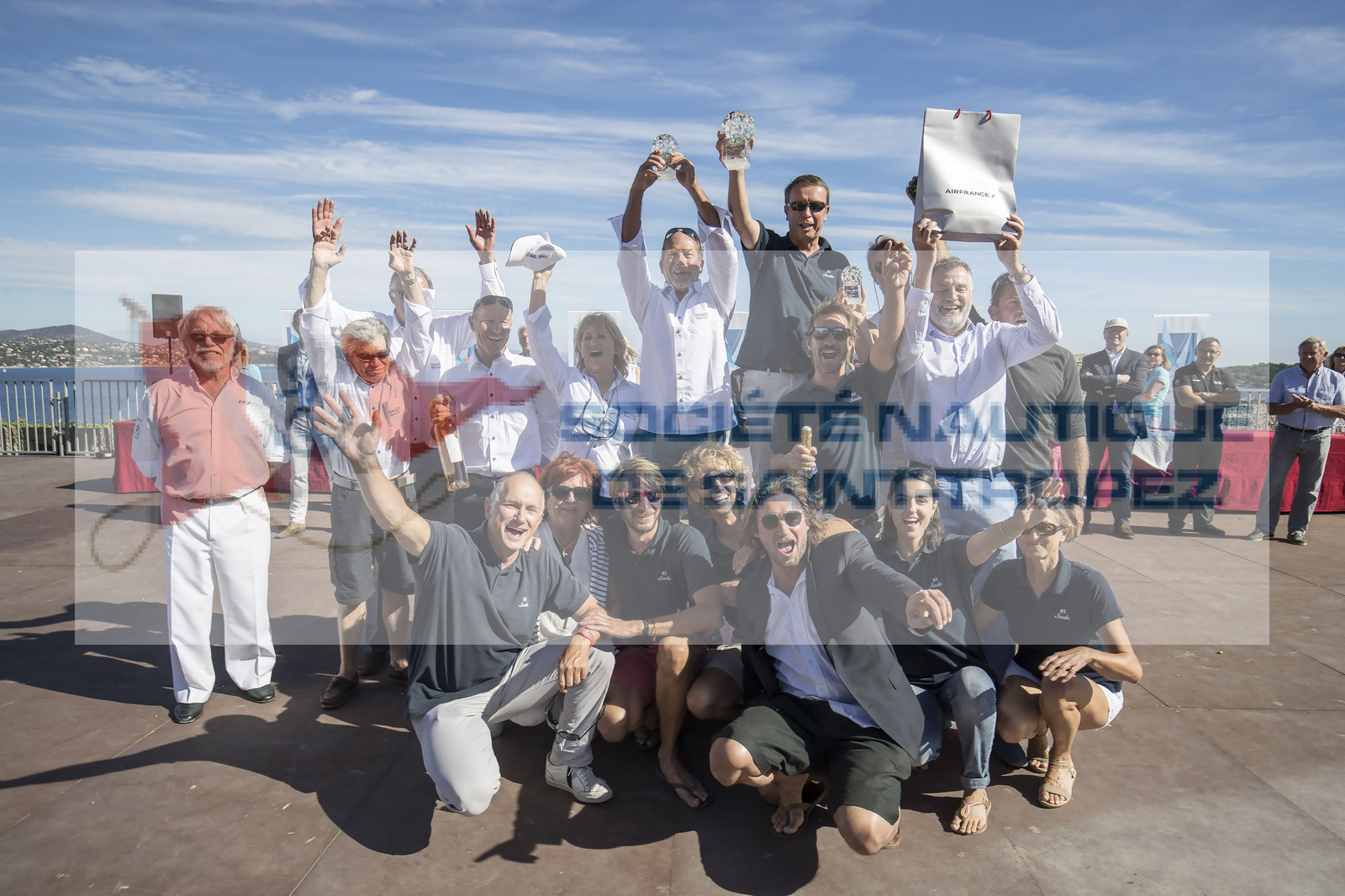 06 10 2017, Saint-Tropez (FRA,83), Les Voiles de Saint-Tropez 2017, jour , Remise des prix