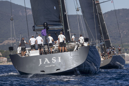 04 10 2022, Saint-Tropez (FRA,83), Voiles de Saint-Tropez 2022, Semaine 2 réservée aux maxis,  race 1