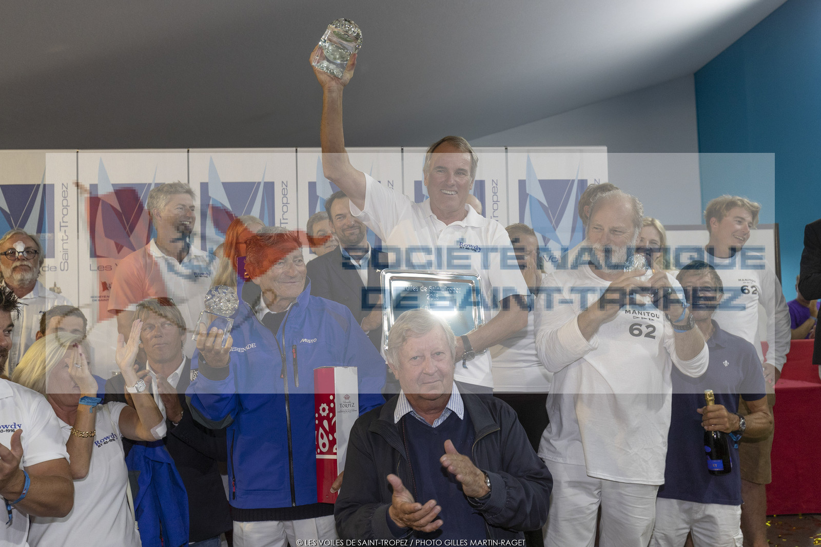 7 10 2018 Saint-Tropez (FRA,83), LEs Voiles de Saint-Tropez 2018, jour 8, prize giving 7 10 2018 Saint-Tropez (FRA,83), LEs Voiles de Saint-Tropez 2018, jour 8, prize giving