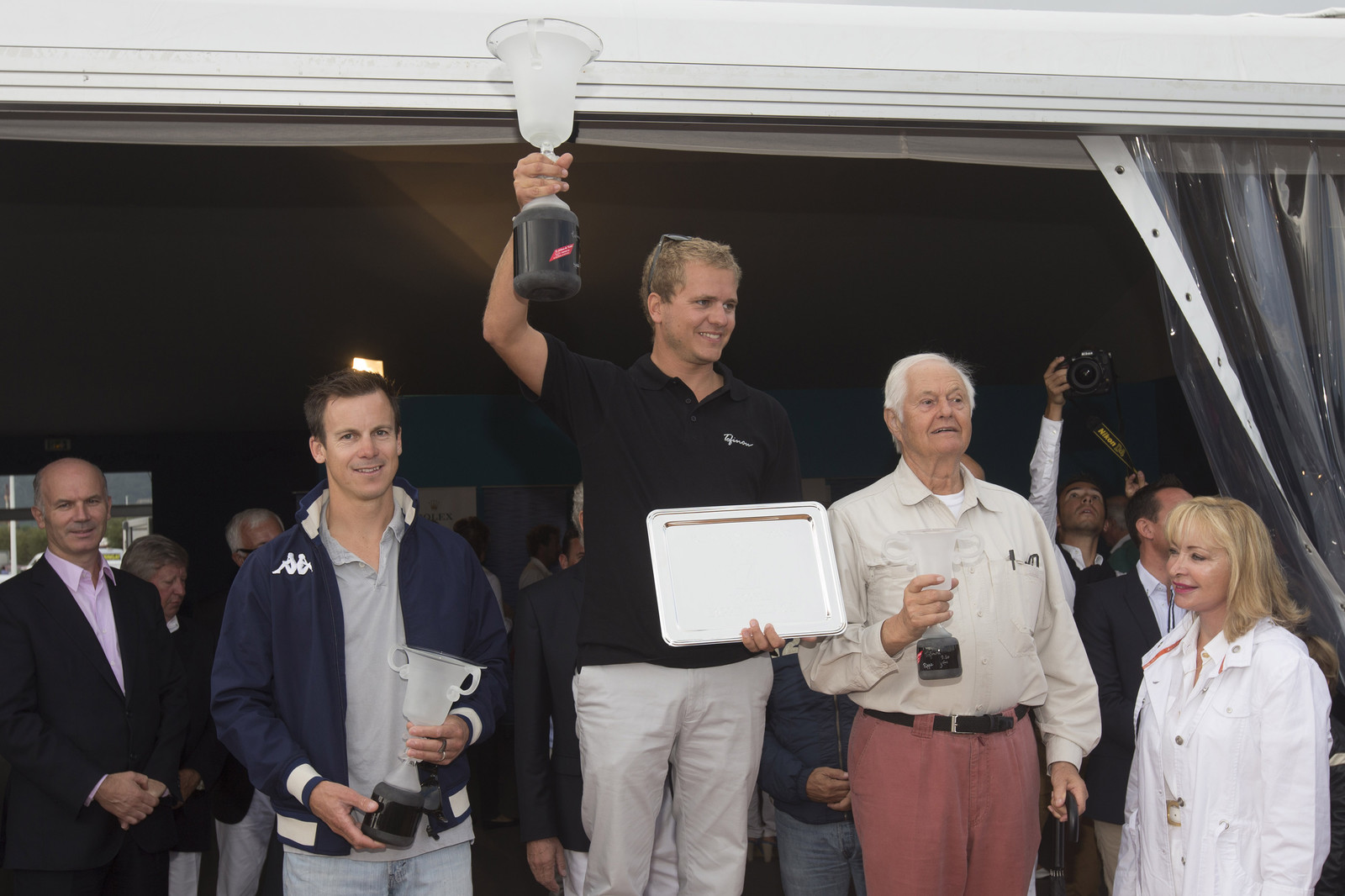 06 10 2013 - Saint-Tropez (FRA,83) - Voiles de Saint-Tropez 2013 - Prizegiving 06 10 2013 - Saint-Tropez (FRA,83) - Voiles de Saint-Tropez 2013 - Prizegiving