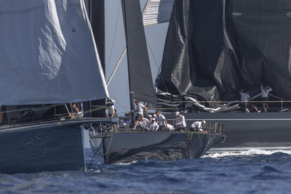04 10 2022, Saint-Tropez (FRA,83), Voiles de Saint-Tropez 2022, Semaine 2 réservée aux maxis,  race 1