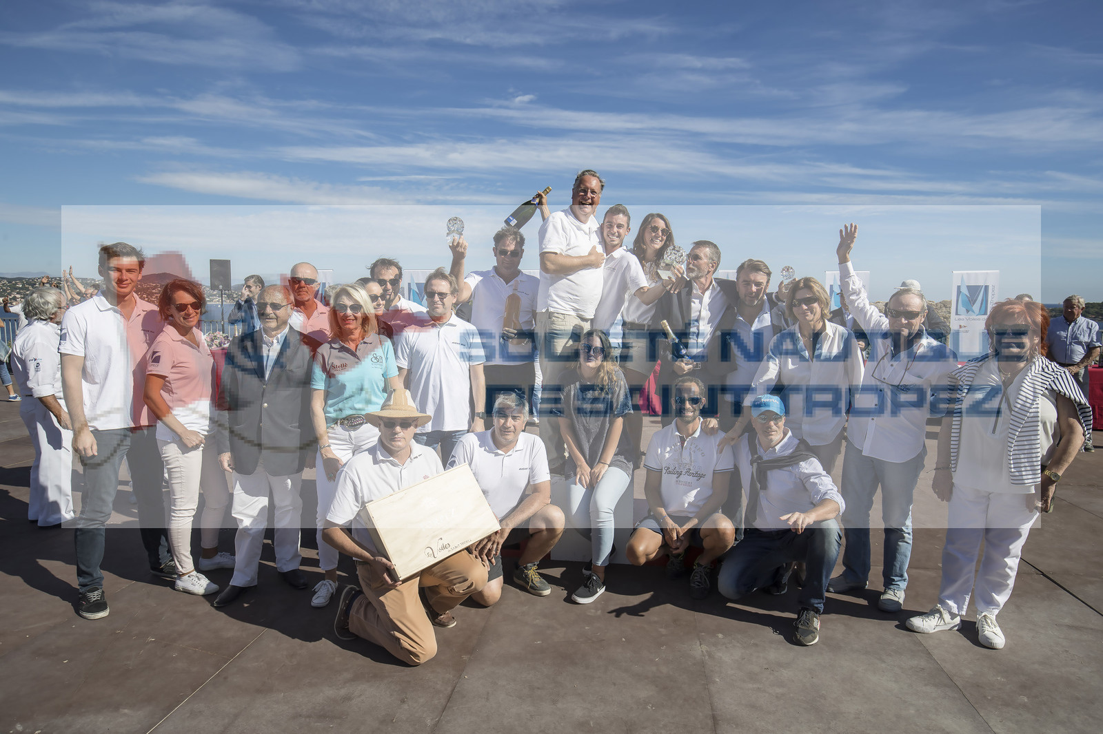 06 10 2017, Saint-Tropez (FRA,83), Les Voiles de Saint-Tropez 2017, jour , Remise des prix 06 10 2017, Saint-Tropez (FRA,83), Les Voiles de Saint-Tropez 2017, jour , Remise des prix