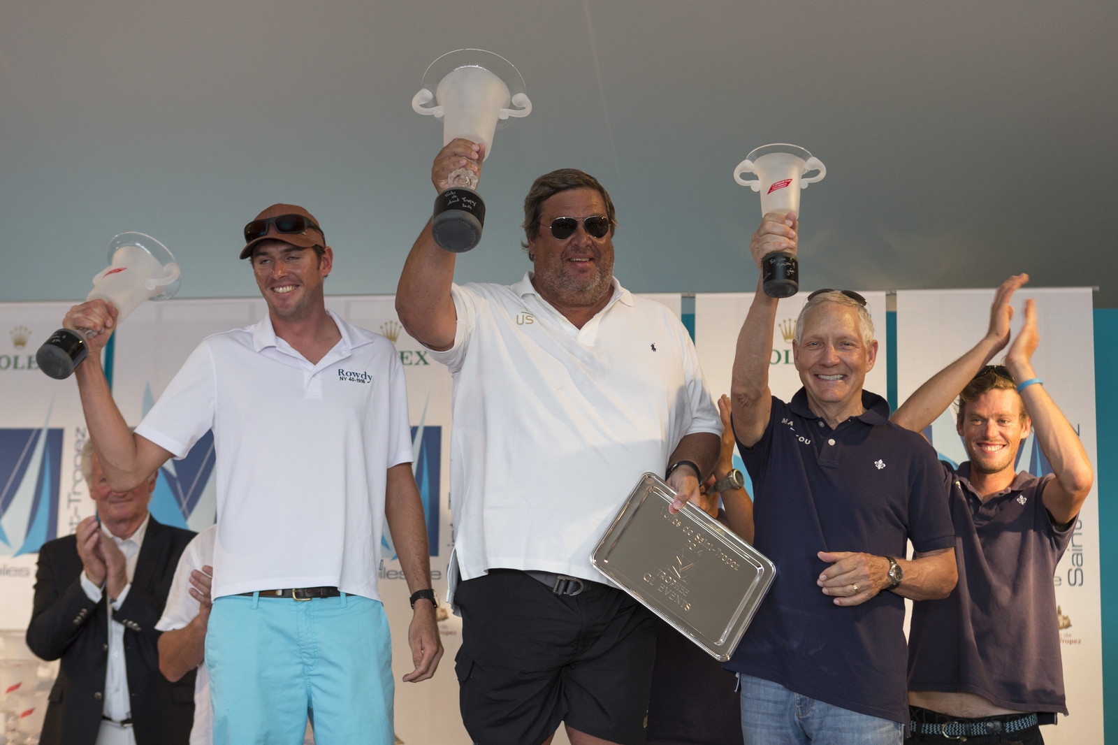 05 10 2014, Saint-Tropez (FRA,83), Voiles de Saint-Tropez 2014, Day 8, Prizegiving 05 10 2014, Saint-Tropez (FRA,83), Voiles de Saint-Tropez 2014, Day 8, Prizegiving