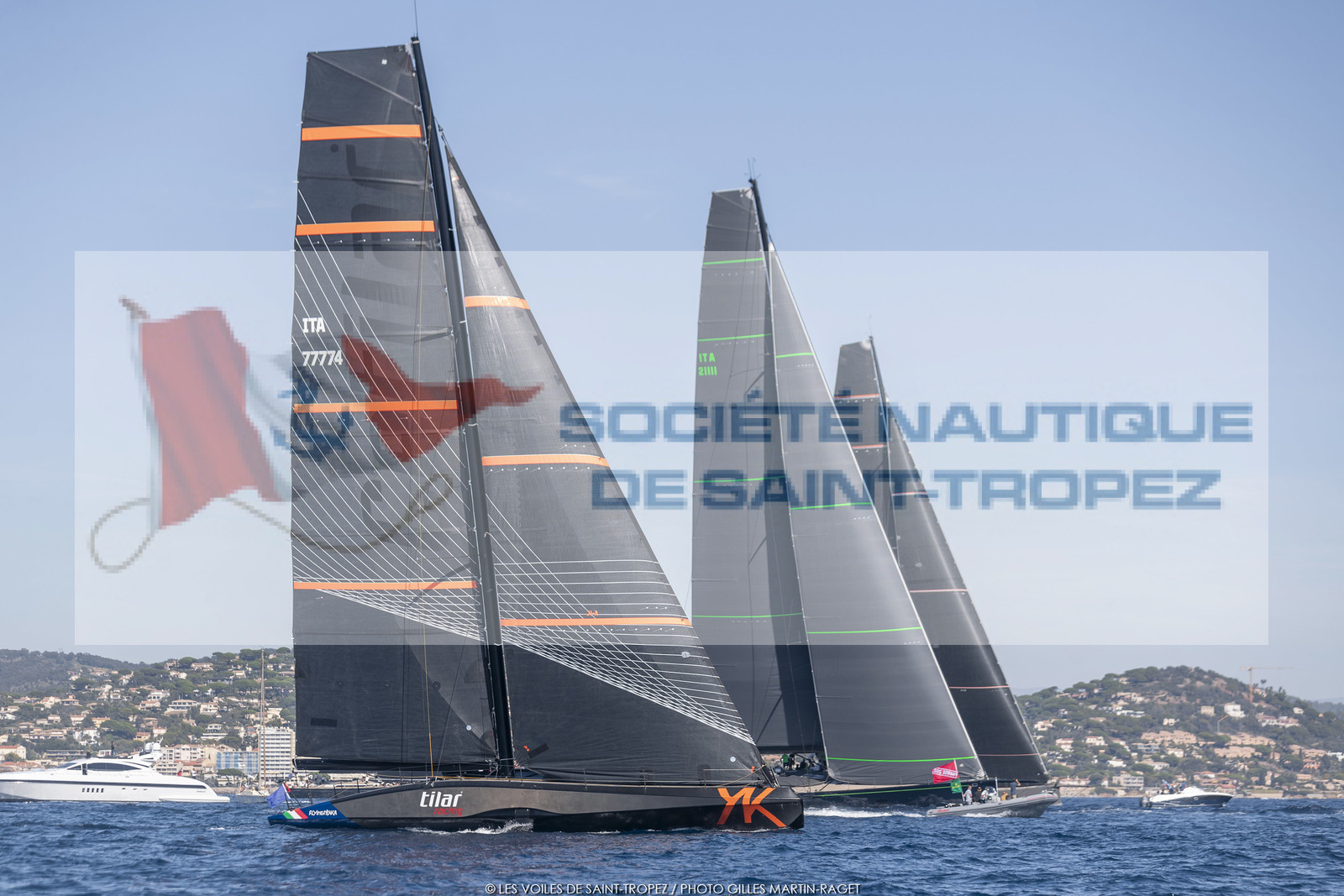 04 10 2022, Saint-Tropez (FRA,83), Voiles de Saint-Tropez 2022, Semaine 2 réservée aux maxis,  race 1