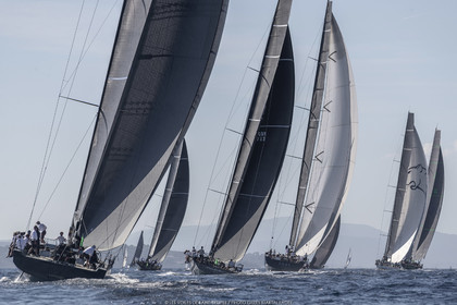 04 10 2022, Saint-Tropez (FRA,83), Voiles de Saint-Tropez 2022, Semaine 2 réservée aux maxis,  race 1