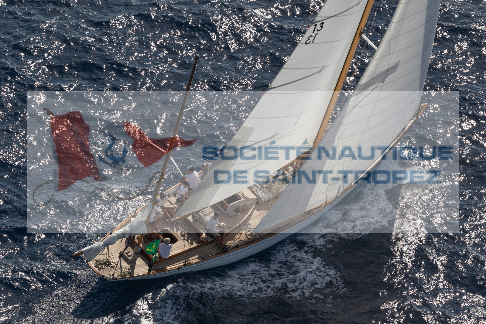 03 10 2023, Saint-Tropez (FRA,83), Les Voiles de Saint-Tropez 2023, Race Day 3, Trophée Rolex, Varuna 1939