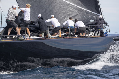 02 10 2022, Saint-Tropez (FRA,83), Voiles de Saint-Tropez 2022,  entraînement des maxis