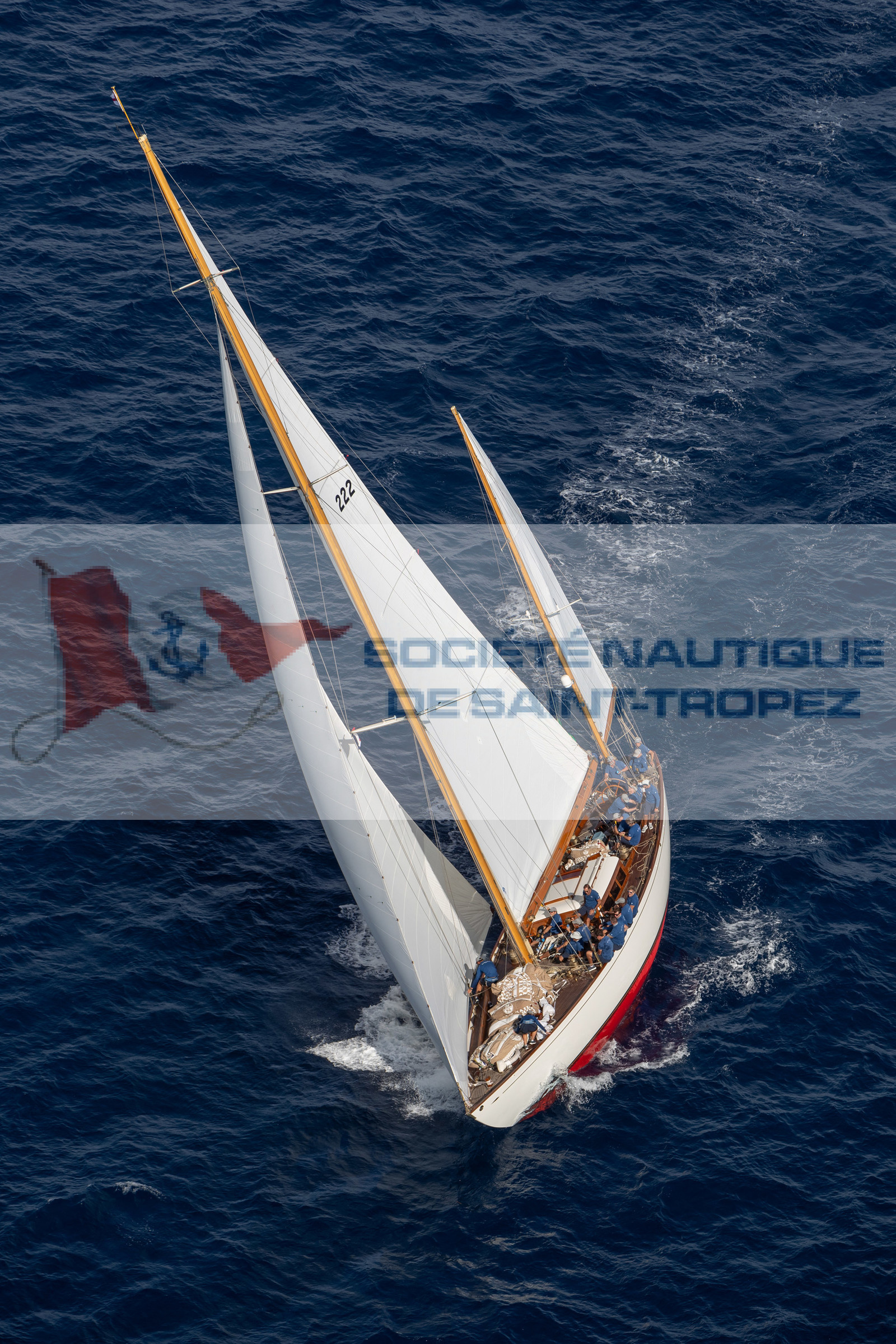 03 10 2023, Saint-Tropez (FRA,83), Les Voiles de Saint-Tropez 2023, Race Day 3, Trophée Rolex, Baruna