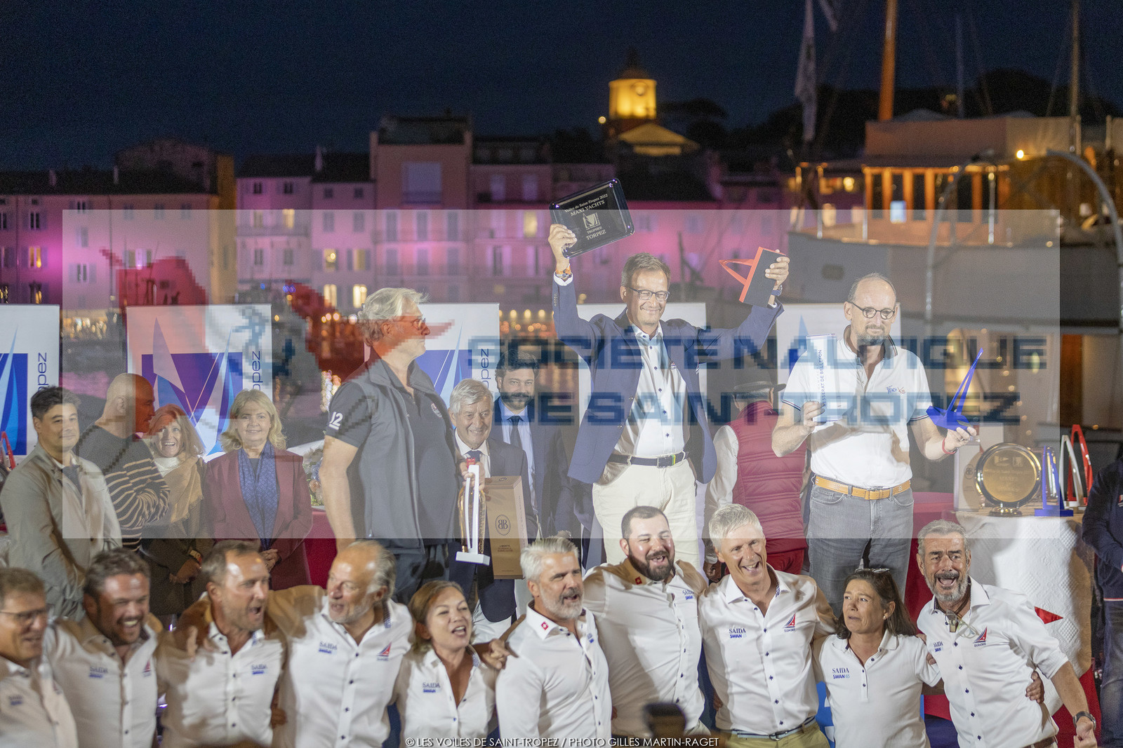 02 10 2022, Saint-Tropez (FRA,83), Voiles de Saint-Tropez 2022,  prizegiving