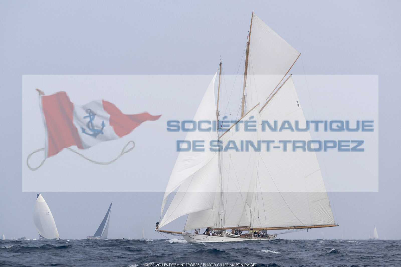 01 10 2017, Saint-Tropez (FRA,83), Les Voiles de Saint-Tropez 2017, Entrainements libres et arrivée de la Coupe du Yacht Club de France