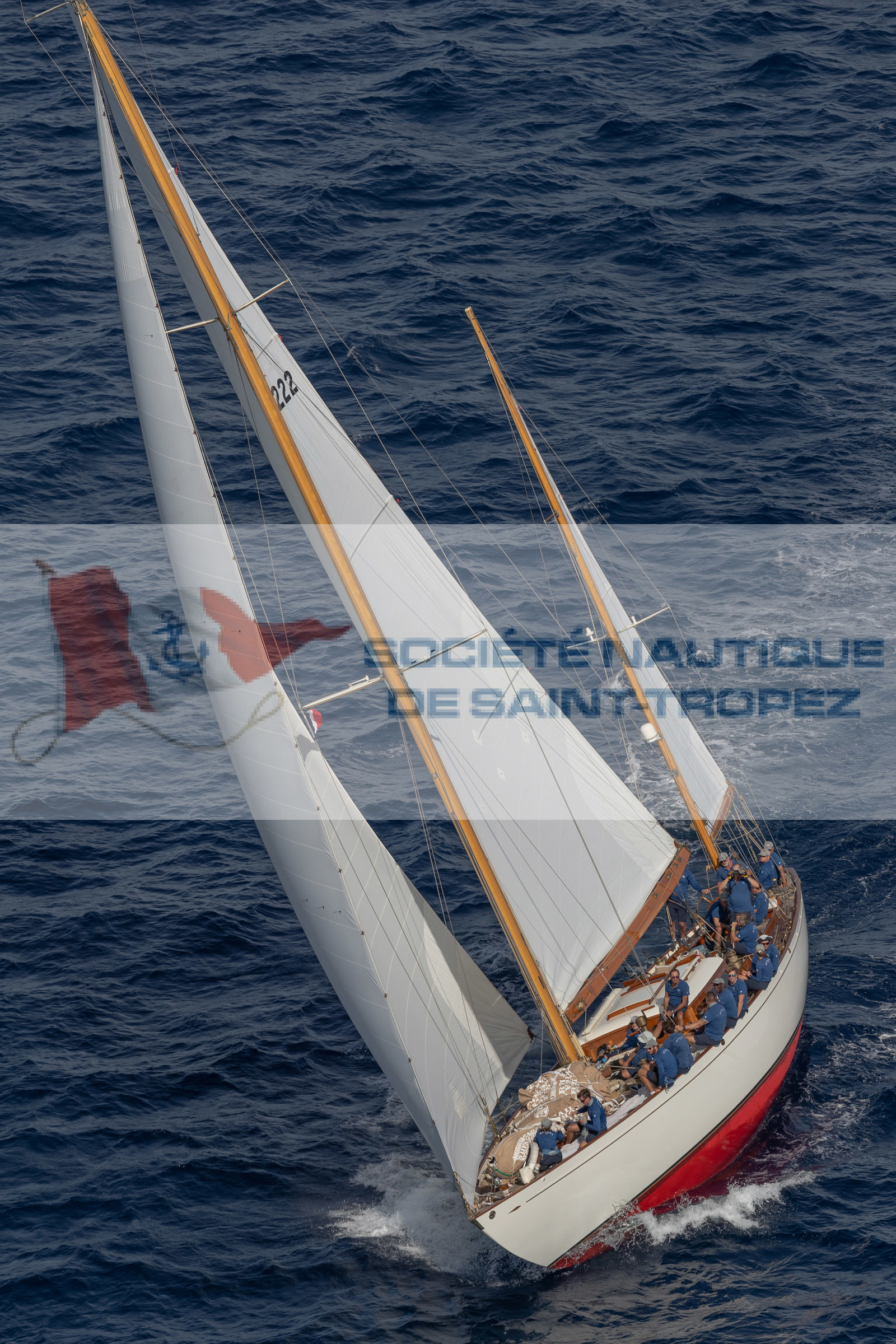 03 10 2023, Saint-Tropez (FRA,83), Les Voiles de Saint-Tropez 2023, Race Day 3, Trophée Rolex, Baruna 03 10 2023, Saint-Tropez (FRA,83), Les Voiles de Saint-Tropez 2023, Race Day 3, Trophée Rolex, Baruna