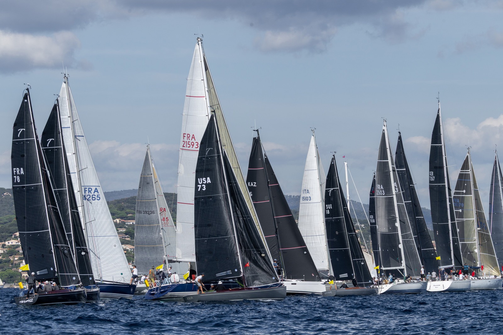 30 09 2025, Saint-Tropez (FRA), Les Voles de Saint-Tropez 2025, Race Day 2