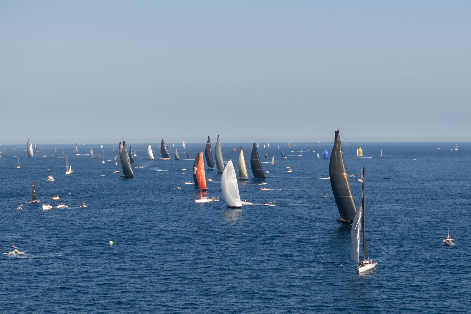 30 09 2023, Saint-Tropez (FRA,83), Les Voiles de Saint-Tropez 2023, Race day 1 for Maxi Yachts 30 09 2023, Saint-Tropez (FRA,83), Les Voiles de Saint-Tropez 2023, Race day 1 for Maxi Yachts