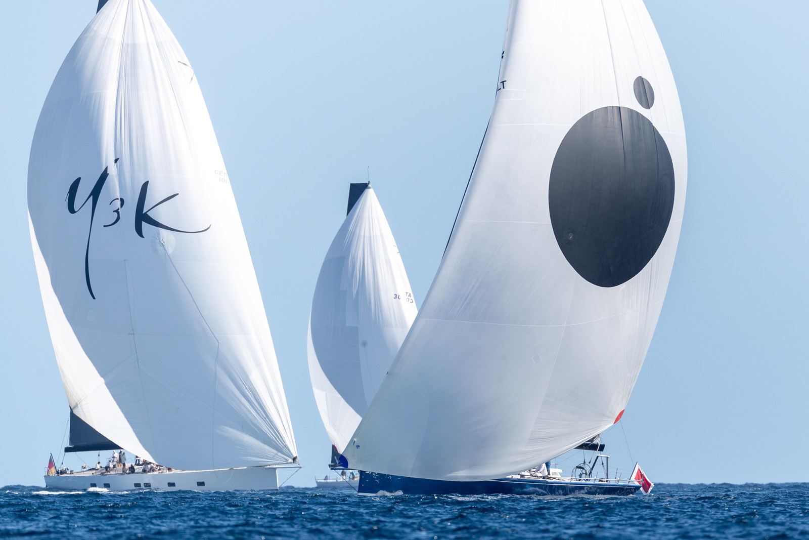 29 09 2024, Saint-Tropez (FRA), Les Voiles de Saint-Tropez 2024, Day 2, Trainings 29 09 2024, Saint-Tropez (FRA), Les Voiles de Saint-Tropez 2024, Day 2, Trainings