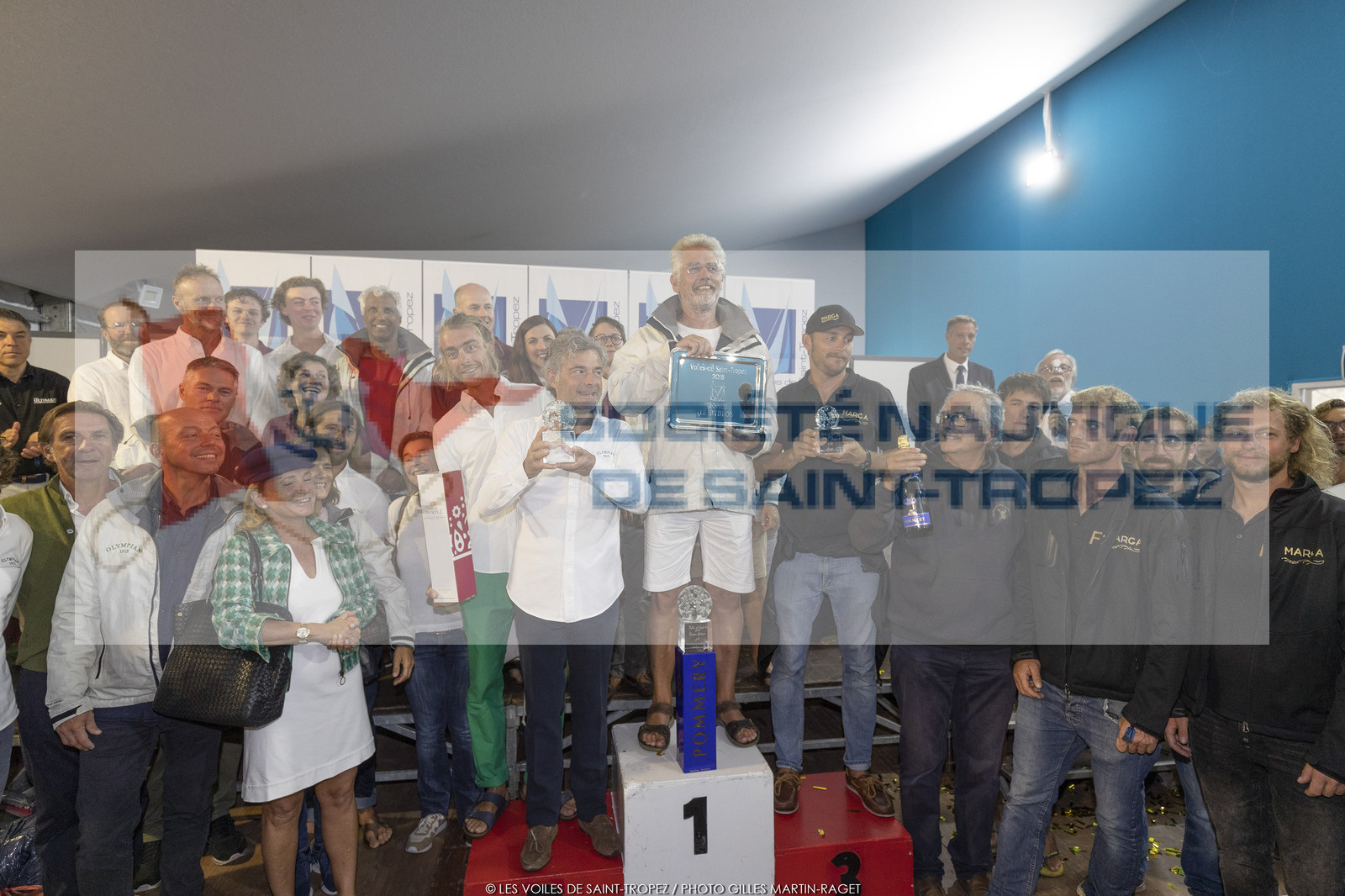 7 10 2018 Saint-Tropez (FRA,83), LEs Voiles de Saint-Tropez 2018, jour 8, prize giving