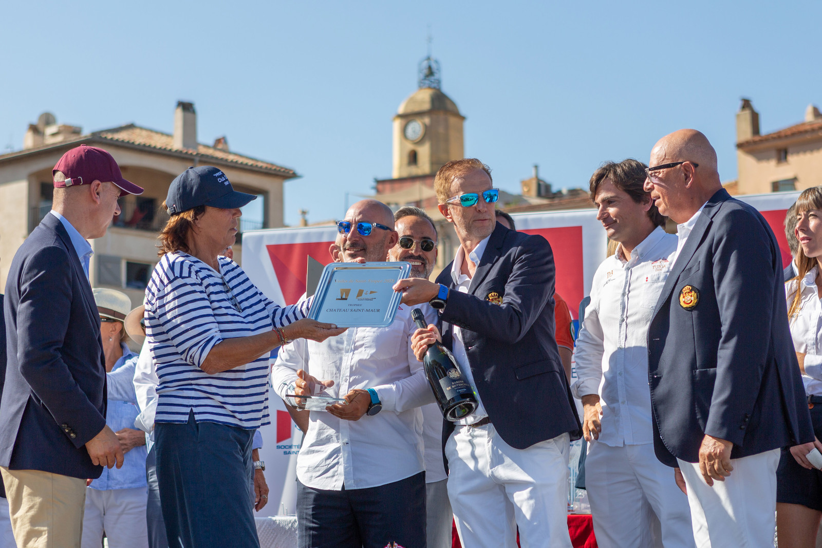 08 10 2023, Saint-Tropez (FRA,83), Les Voiles de Saint-Tropez 2023, Prizegiving classics and moderns